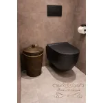 Houten Prullenbak voor Keuken of Badkamer – Landelijke Woonaccessoire