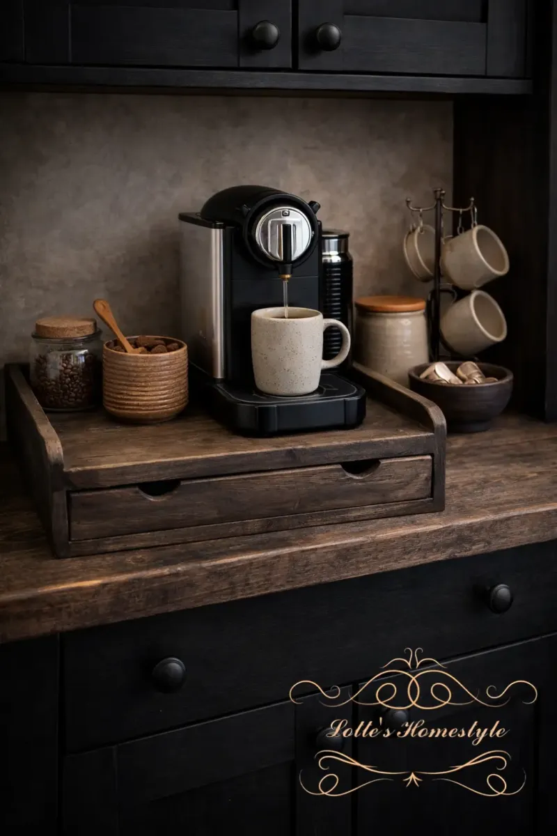 Landelijke Koffielade – Houten Opberglade Landelijk