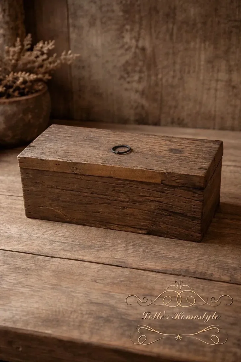 Truckwood Opbergdoos – Landelijk & Handgemaakt