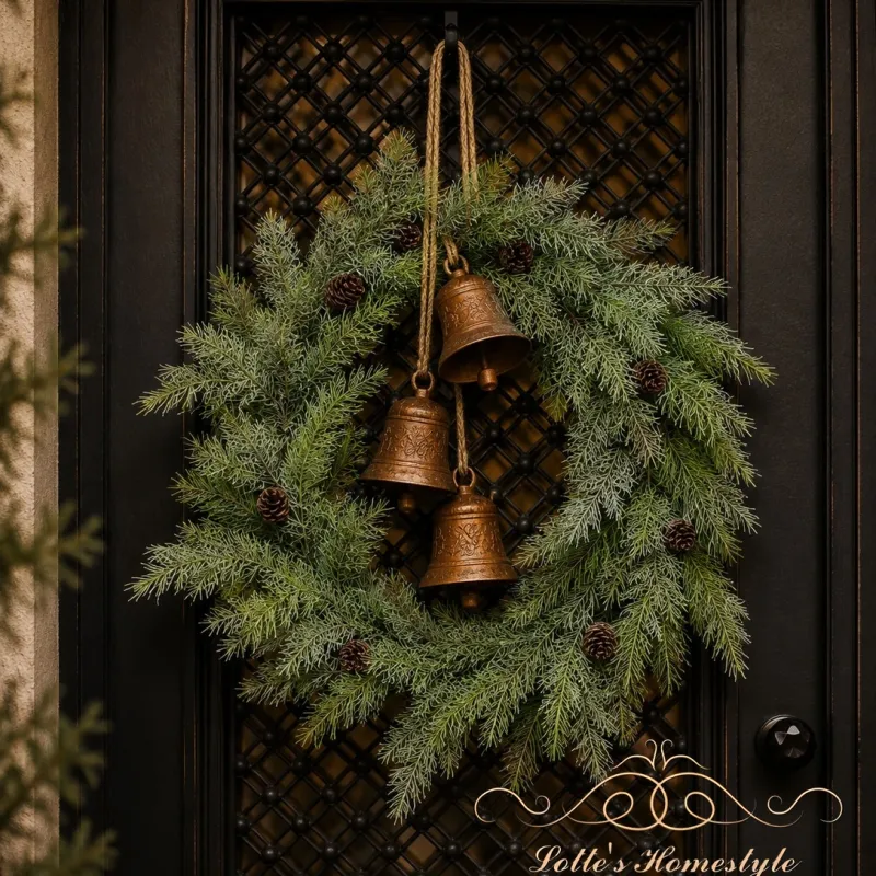 Groene kerstkrans – circa Ø 70 cm