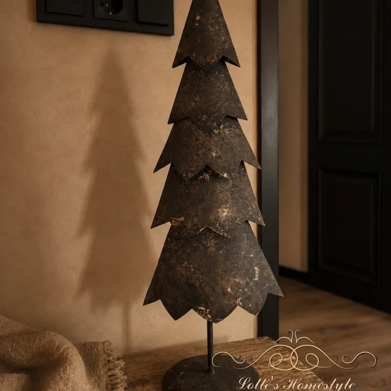 Metalen kerstboom op voet M