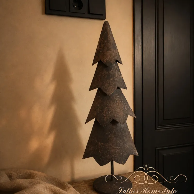 Metalen kerstboom op voet S