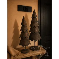 Metalen kerstboom op voet M