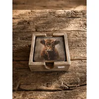 Houten onderzetters