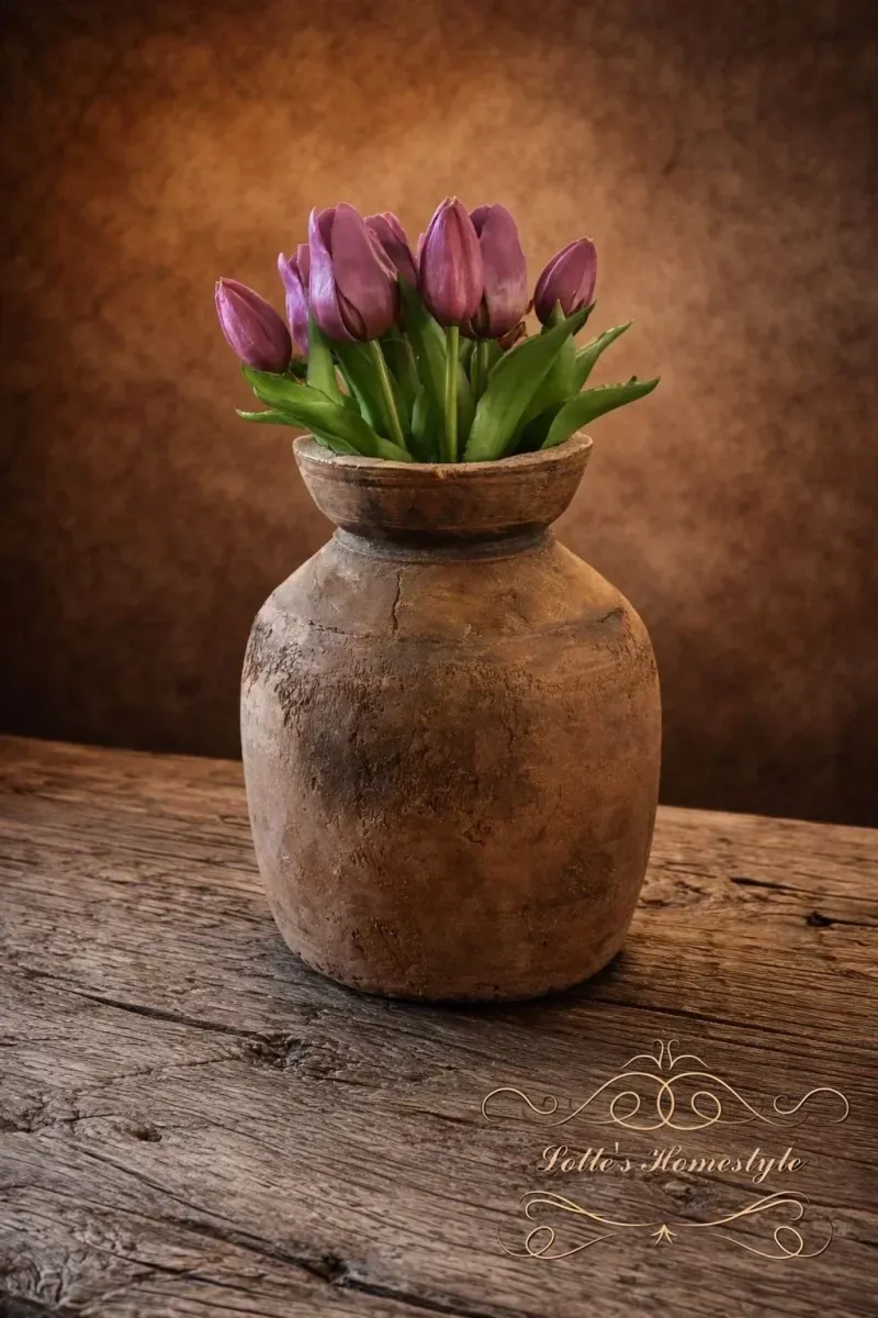 Landelijke Houten Pot 3