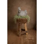 Landelijk Houten Vijzelkrukje – Sfeervol en Functioneel