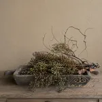 Groene kunst dadeltak