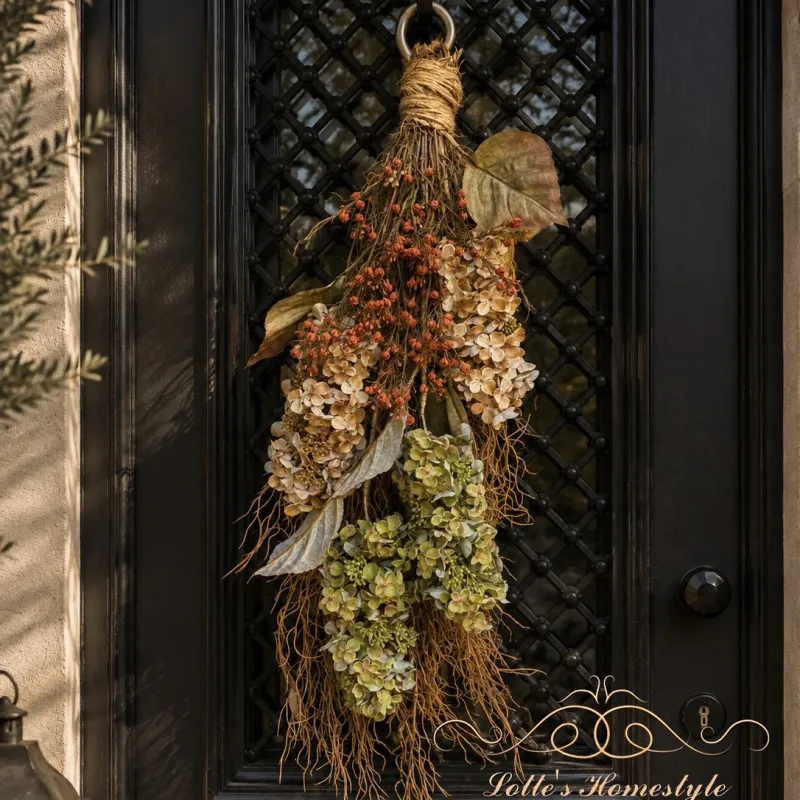 Landelijke decoratieve toef – circa 75 cm lang