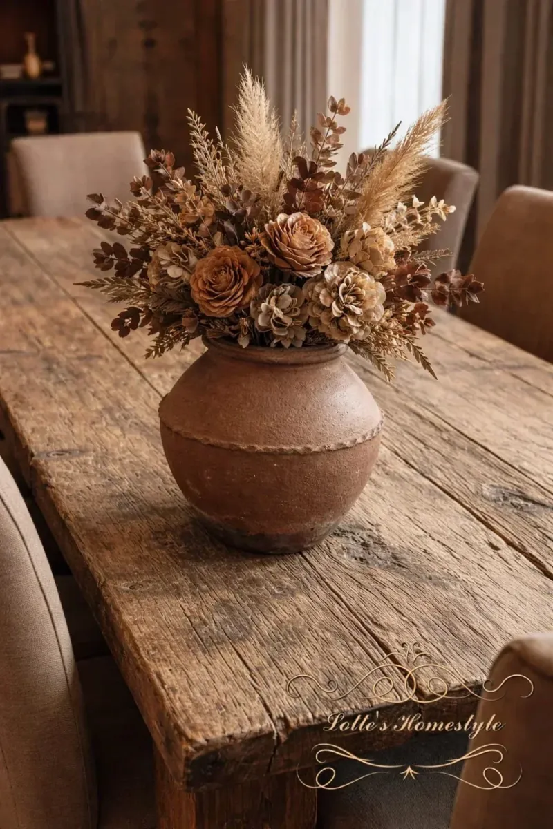 Stenen Pot Landelijk – Roest-Bruin